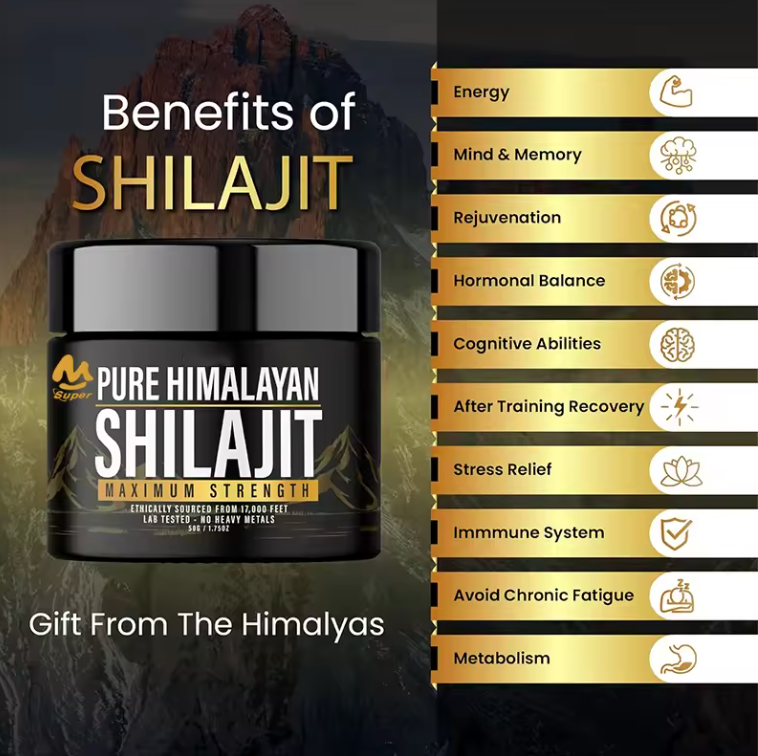 🌄💥 Shilajit Himalaya: Poder Natural para tu Cuerpo y Mente 🌿🌟 + ¡Envío Gratis! 📦