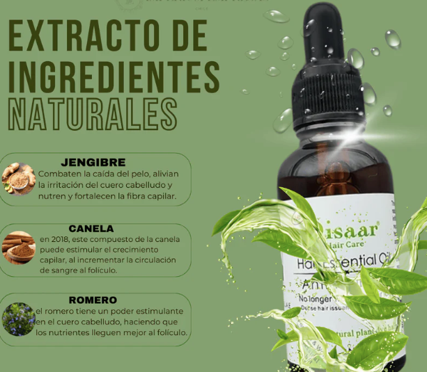 🌟 TRANSFORMA TU CABELLO CON EL PACK SHAMPOO Y SERUM ANTICAÍDA JENGIBRE 🌿: